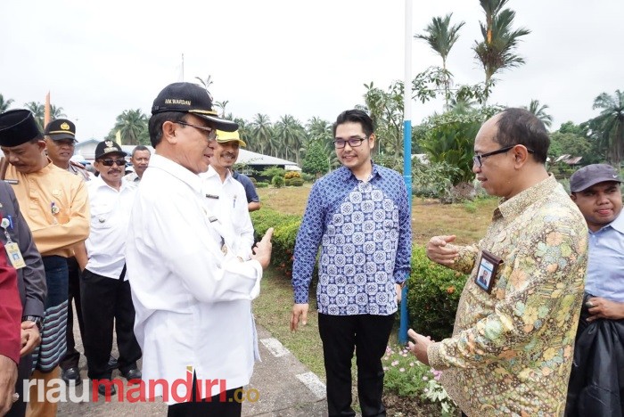 Bupati Inhil Hadiri Peluncuran Produk Biopeat PT RSUP Pulau Burung