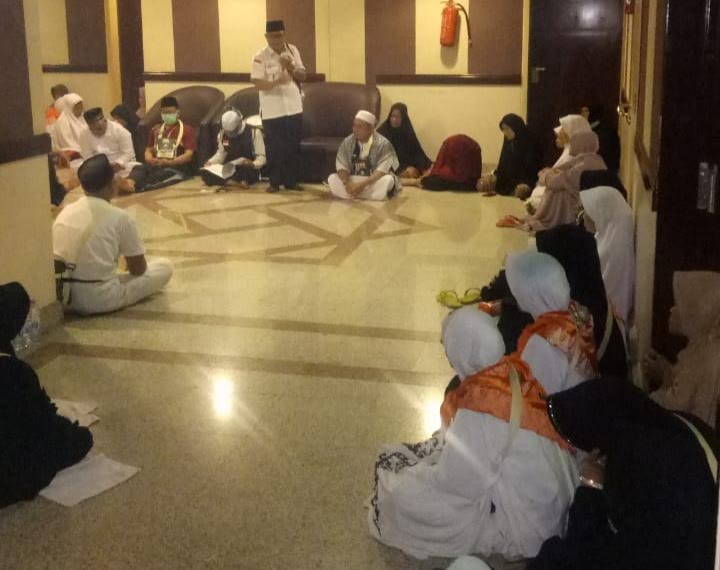 Kamis Petang JCH Meranti Bergeser ke Mekkah Laksanakan Umrah Wajib