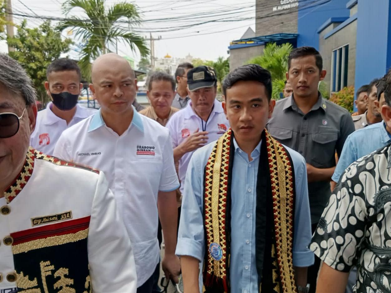 Kunjungan Pertama Luar Pulau Jawa, Gibran Berkunjung ke Lampung