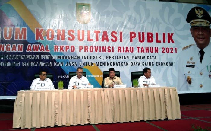 Jaring Saran Terkait RKPD 2021, Pemprov Gelar Forum Konsultasi