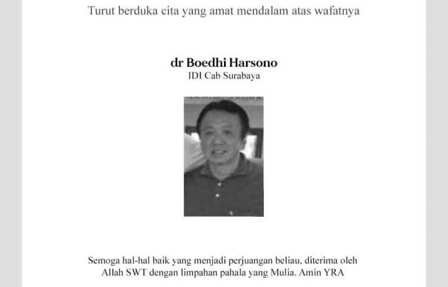 Pasangan Dokter di Surabaya Positif Covid-19, Suami Meninggal-Istri Kritis