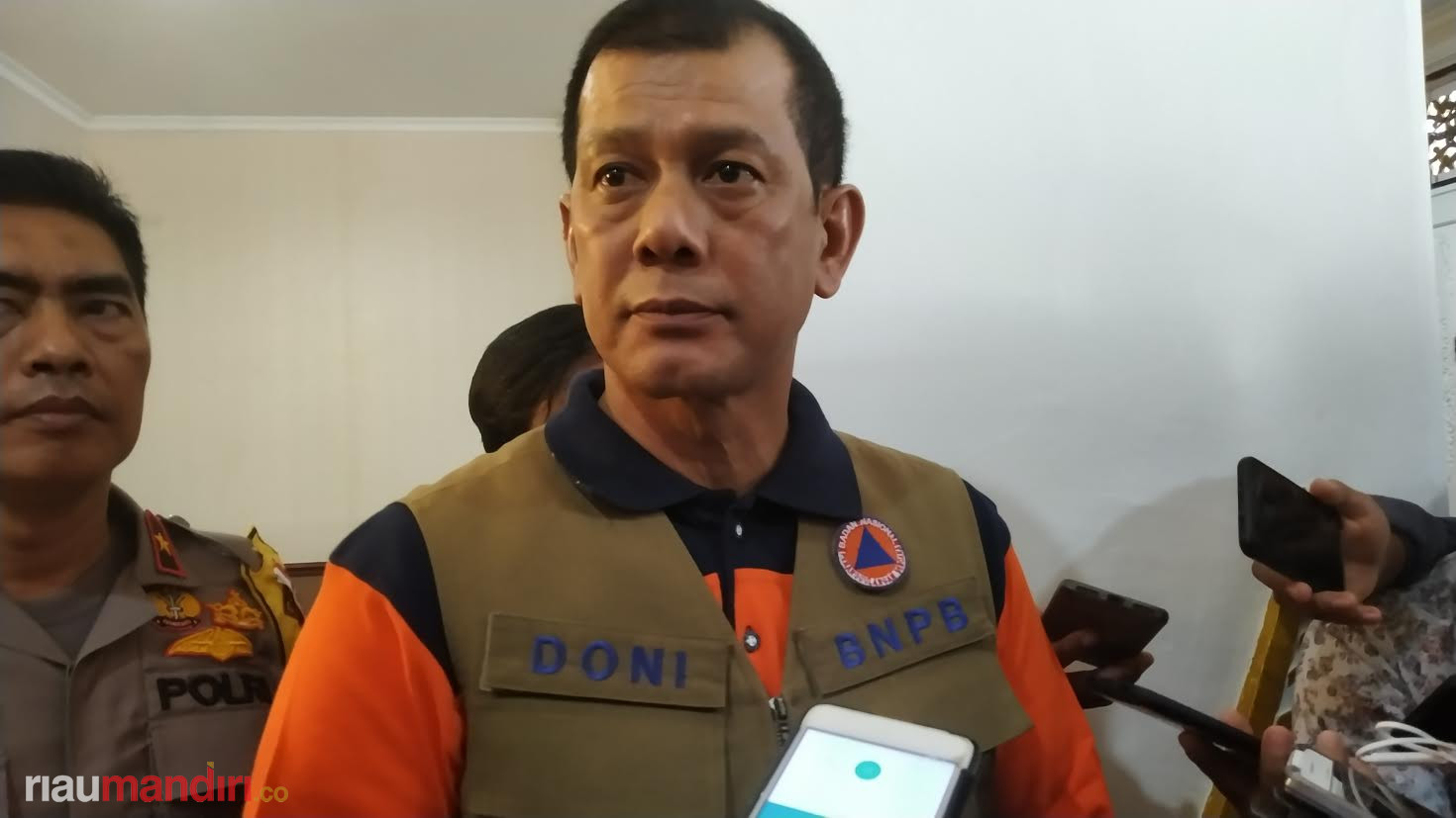 Besok Kepala BNPB Doni Monardo Tinjau Karhutla di Riau
