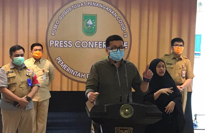Kasus Positif Corona di Riau Melonjak Tajam, Bertambah Lagi 7 Orang, Total 81