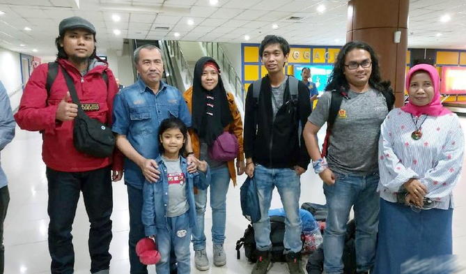 Gubernur Syamsuar Sambut WNI Asal Riau dari Wuhan yang Selesai Diobservasi di Natuna
