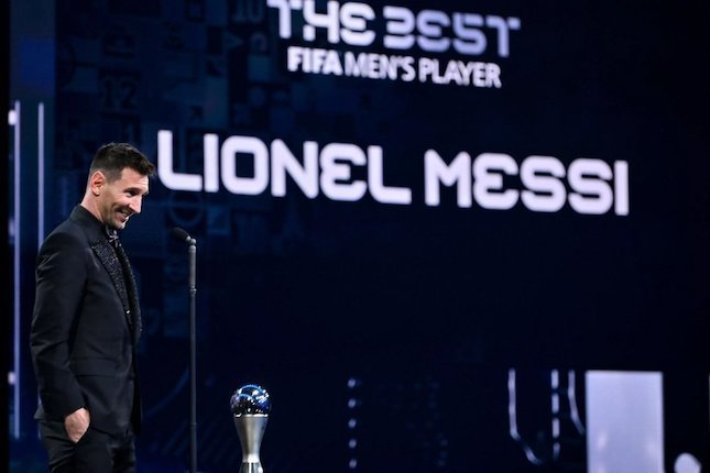 Messi Raih Penghargaan Pemain Terbaik FIFA untuk Kedua Kalinya