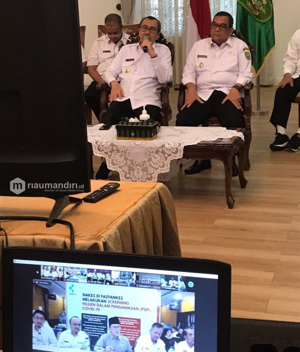 Gubernur Riau Perintahkan Seluruh Daerah Setop Kedatangan dari Malaysia dan Singapura