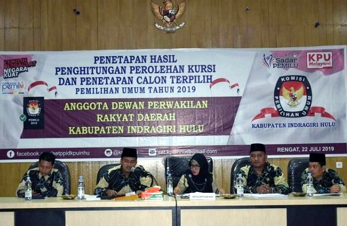 40 Anggota DPRD Inhu Terpilih Periode 2019-2024