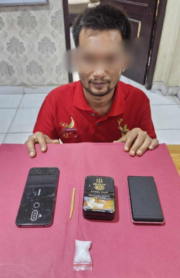 Polres Siak Ringkus ASN Katongi 4,62 Gram Sabu