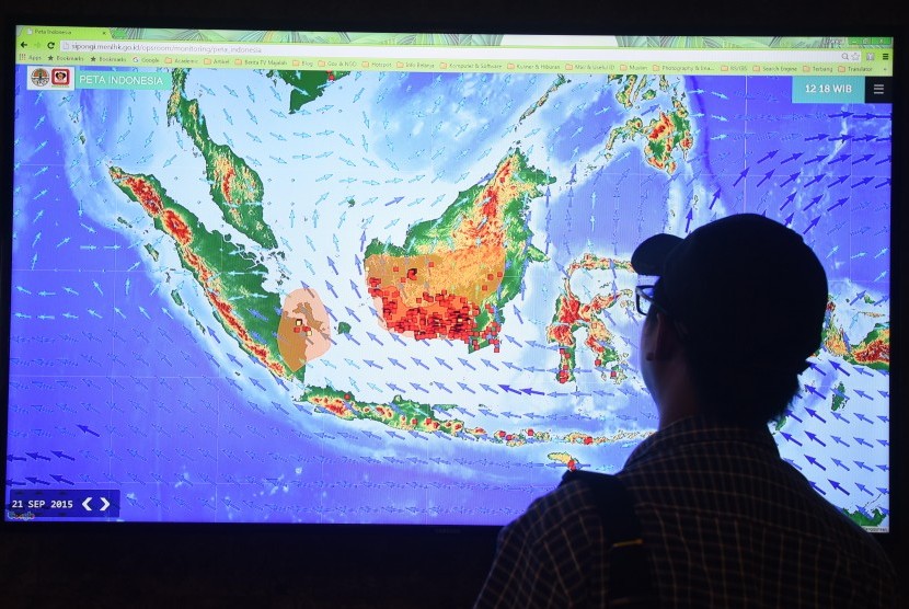 BMKG Pantau 52 Titik Panas di Sumatera, Ini Jumlah di Riau