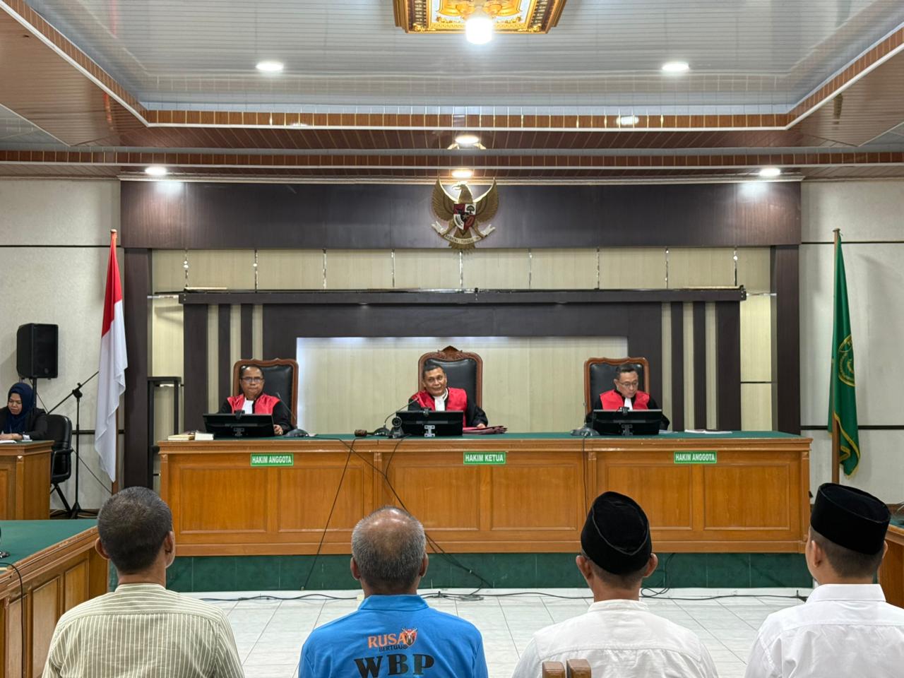 Empat Terdakwa Korupsi Gedung KP Dumai Jalani Sidang Perdana