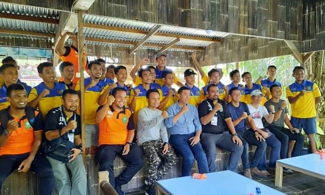 Wako Pekanbaru Kunjungi Atlet Riau di Porwil X Sumatra di Bengkulu