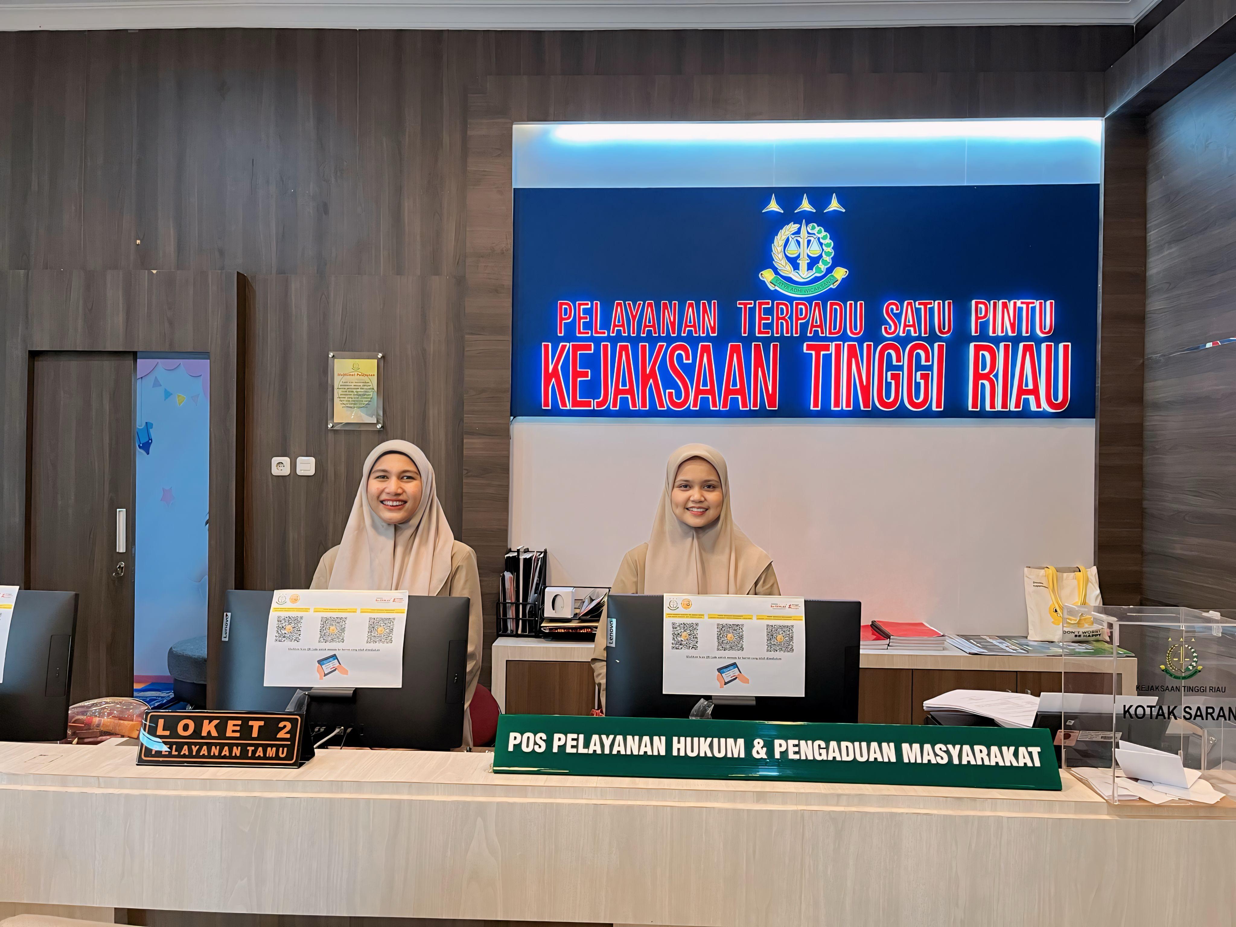 Pelayanan Publik Kejati Riau Kembali Normal Usai Libur Lebaran 1445 H