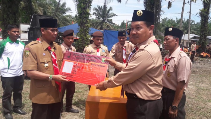 Bupati Mursini Apresiasi Penandatanganan Kesepakatan Dua Kwartir Pramuka