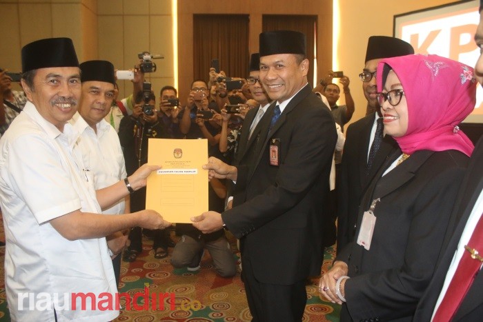 Sah! Syamsuar-Edy Nasution akan Pimpin Riau 2019-2024