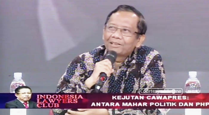 Mahfud MD Beberkan Kronologi Dirinya Batal Jadi Cawapres Jokowi
