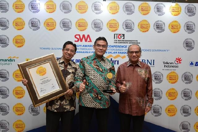 Bank Riau Kepri Kembali Raih The Trusted Companies Award