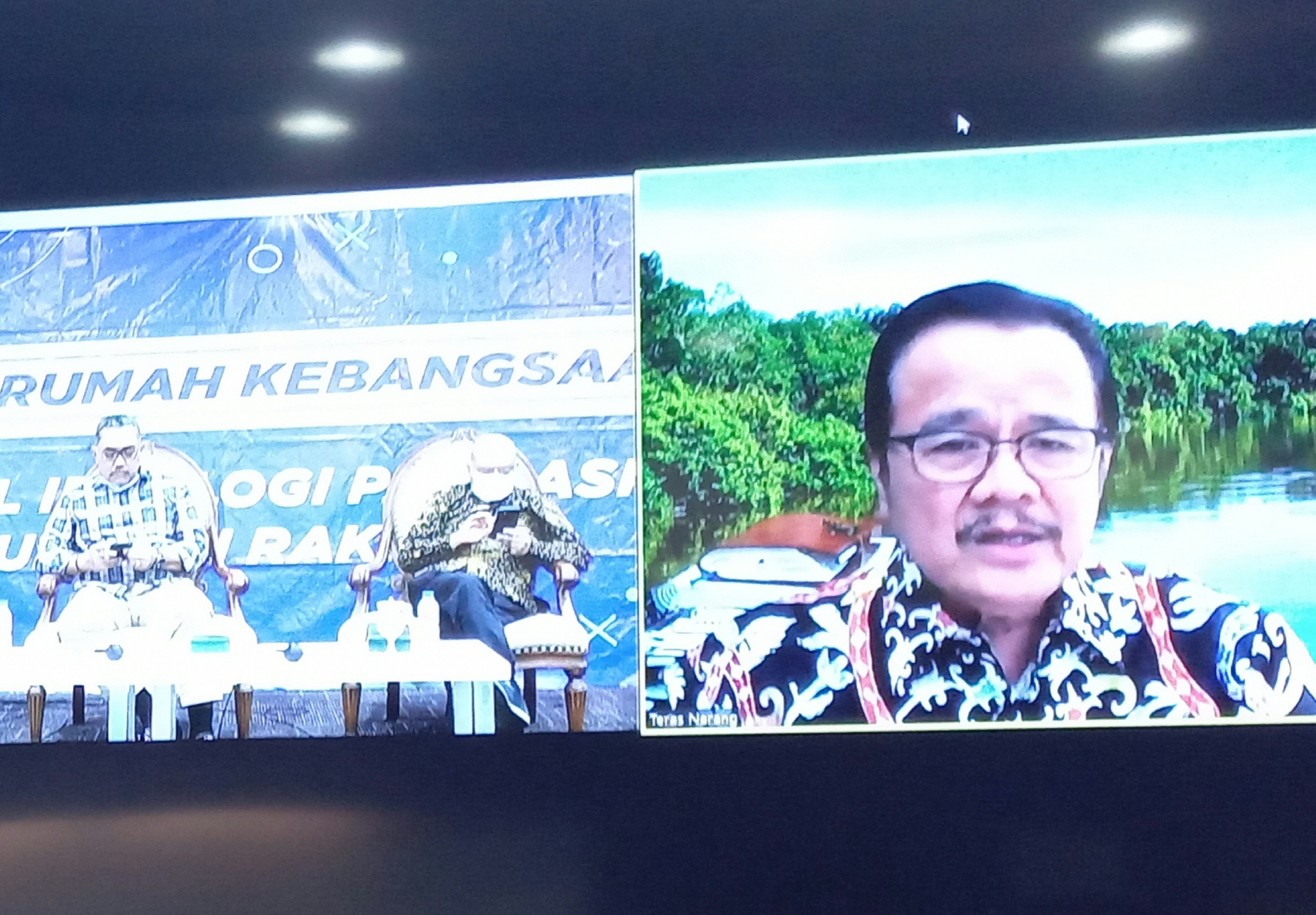 Senator Teras Narang Pertanyakan Lafal Sumpah Presiden tak Sebutkan Pancasila