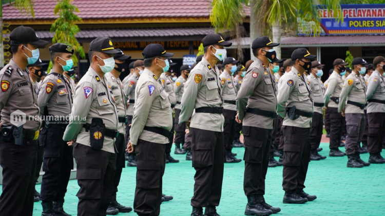 390 Personel Kepolisian Dikerahkan Amankan TPS di Pilkada Siak