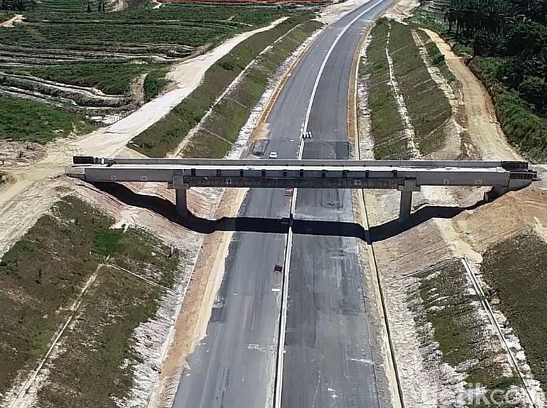 Awal 2020 Beroperasi, Progres Proyek Tol Pekanbaru-Dumai Sudah 72,42 Persen