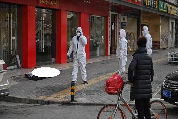 Virus Corona Hantui Wuhan, Mayat Tergeletak di Trotoar