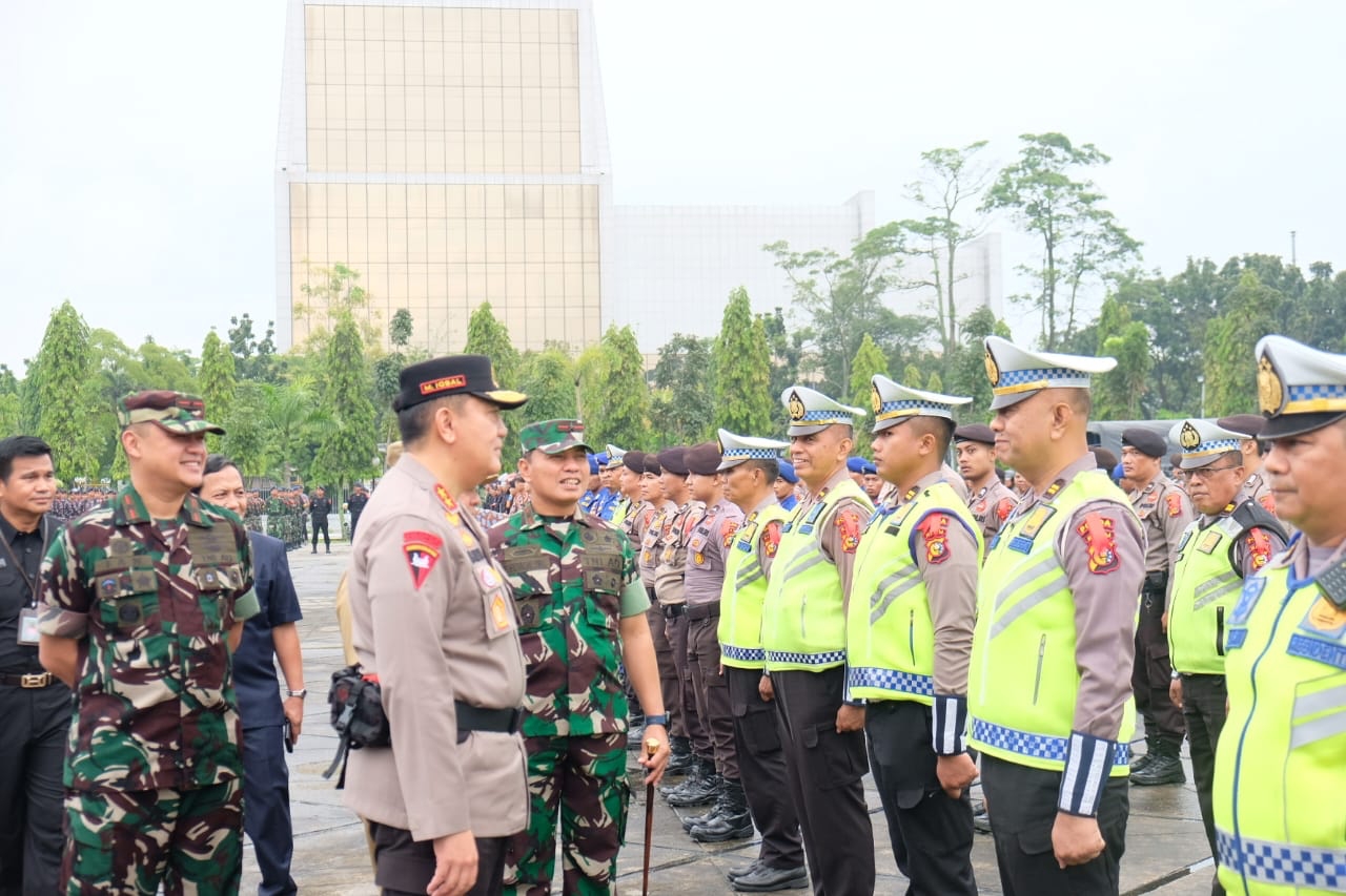 Kapolda Riau Kerahkan 3.063 Personel Gabungan Amankan Nataru