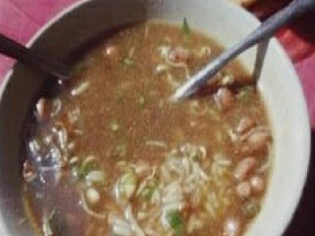 Nasi berenang ala polewali mandar