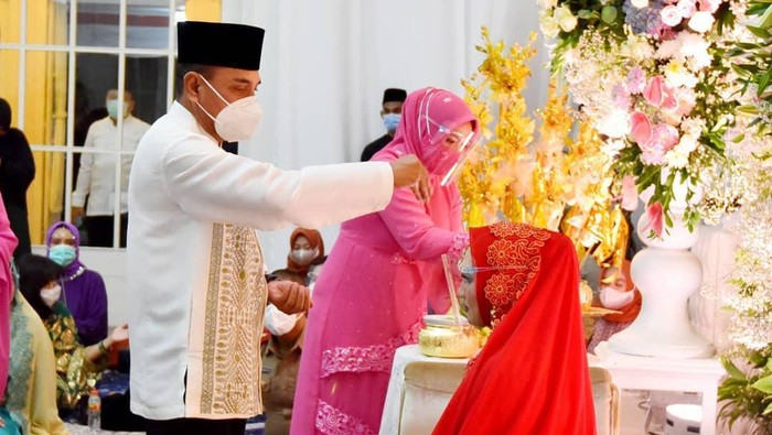 Gubernur Sumut Edy Rahmayadi Nikahkan Putrinya, Undangan Dibatasi 25 Orang