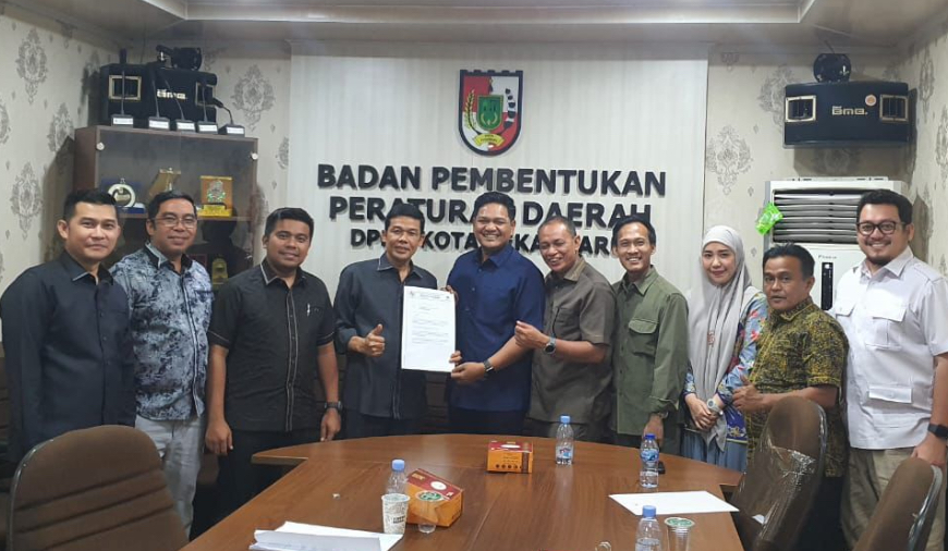 Fraksi Golkar DPRD Pekanbaru Ajukan Ranperda Inisiatif Pengelolaan Drainase dan Air Permukaan