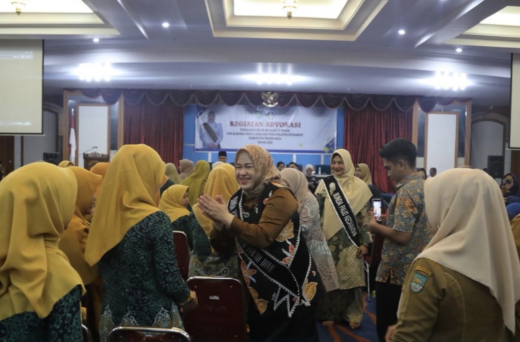 Bunda PAUD Rohul Dukung Generasi Emas 2045