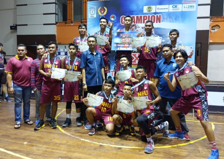 Tim Basket KU-16 Inhu Wakili Riau ke Kejurnas