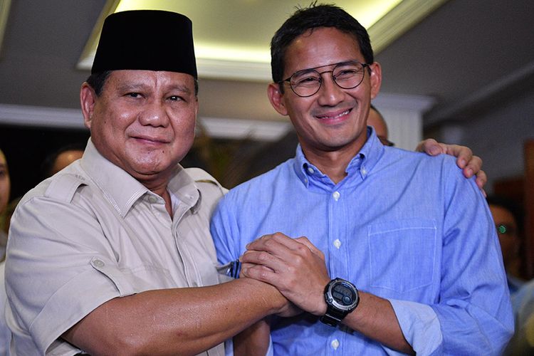 Sindir Sandiaga Uno, Prabowo: Kalau Ingin Pisah Berpisahlah dengan Baik