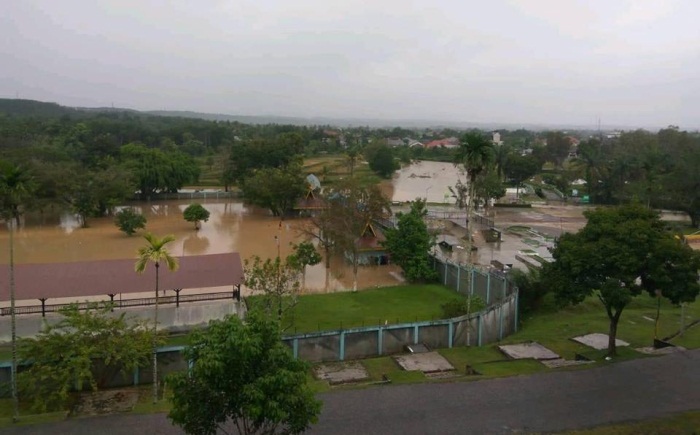 BPBD: Banjir Kampar Masih Terkendali