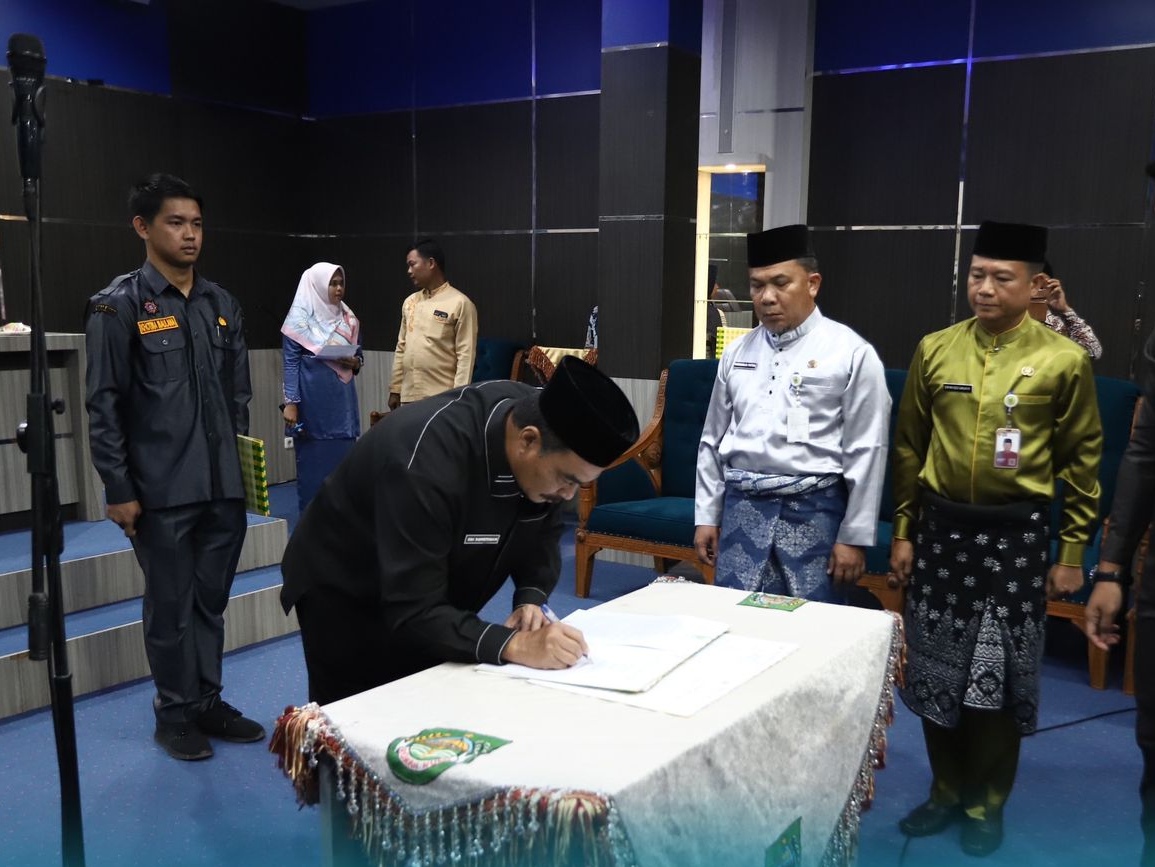 Berikut Pejabat Eselon III di Rohul yang Dirotasi, Termasuk Camat