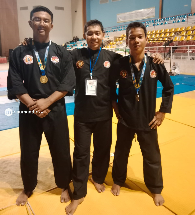 Perguruan Tangan Mas Pekanbaru Boyong 9 Medali di Garuda Nusantara Championship Open 2023