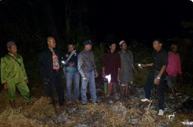 Kebakaran Hutan di Tanjung Peranap, Polisi Selidiki Sumber Api
