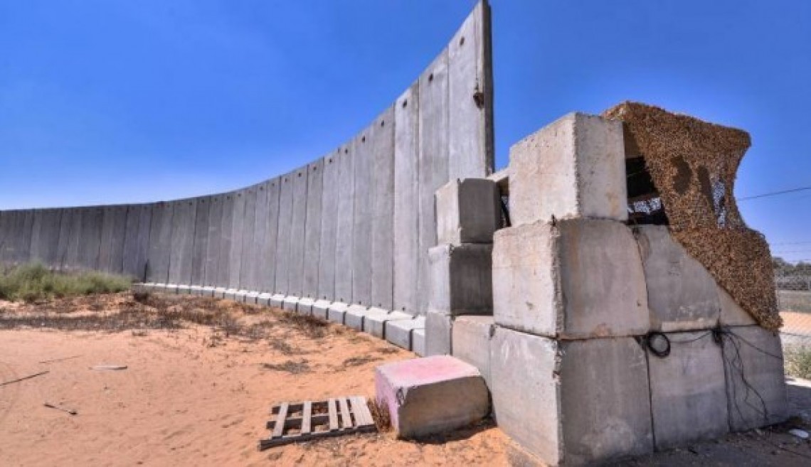Lindungi Komunitas Yahudi, Israel akan Bangun Tembok Pemisah di Perbatasan Gaza