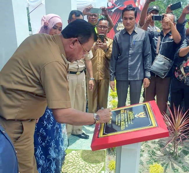 Bupati Rohil Suyatno Resmikan Rumah Sakit Ibu dan Anak di Ujung Tanjung