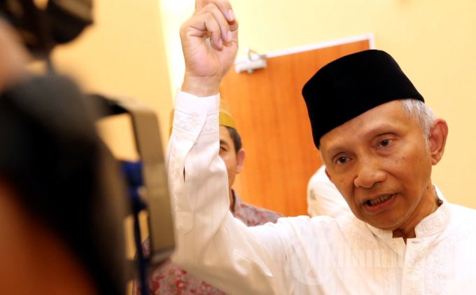 Amien Rais Bakal Jewer Haedar Nashir Soal Sikap Warga Muhammadiyah di Pilpres