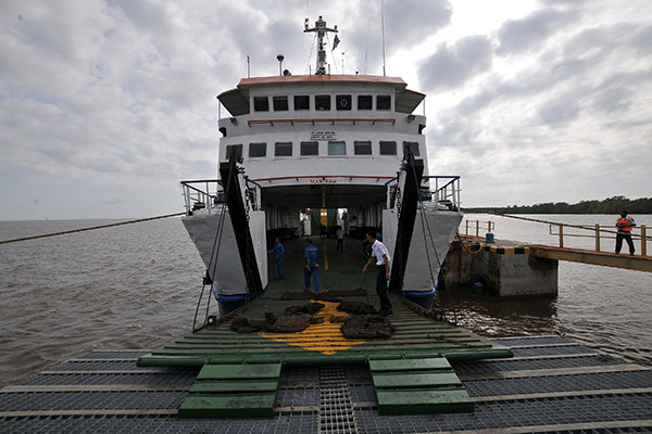 RoRo Dumai-Malaka Ditargetkan Beroperasi Akhir Tahun 2020