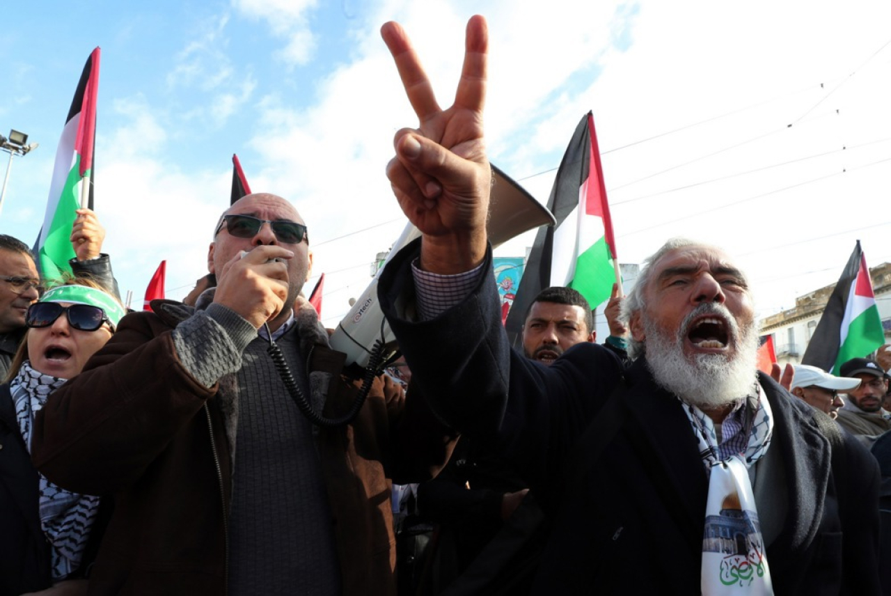 Menuju Gaza, Konvoi Soumoud Tiba di Libya