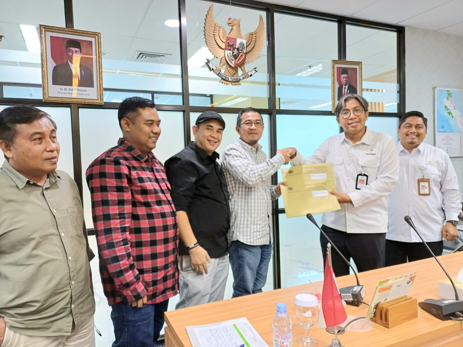 Audiensi ke SKK Migas Sumbagut, PWI Riau Sampaikan Program 2024