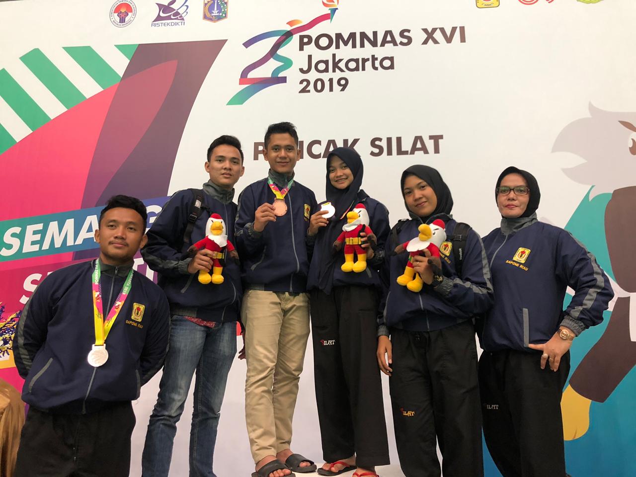 Mahasiswa Unilak Raih Prestasi Tingkat Nasional di Cabor Silat Pomnas 2019