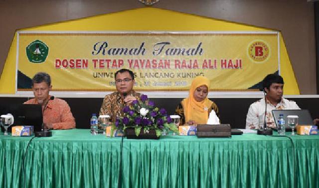 Pererat Silaturahmi, Pimpinan Unilak-Dosen Yasrah Taja Ramah Tamah