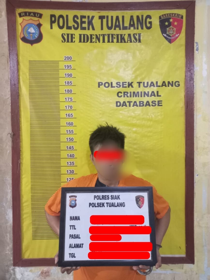 Pelaku Pembacokan di Tualang Diamankan Polisi