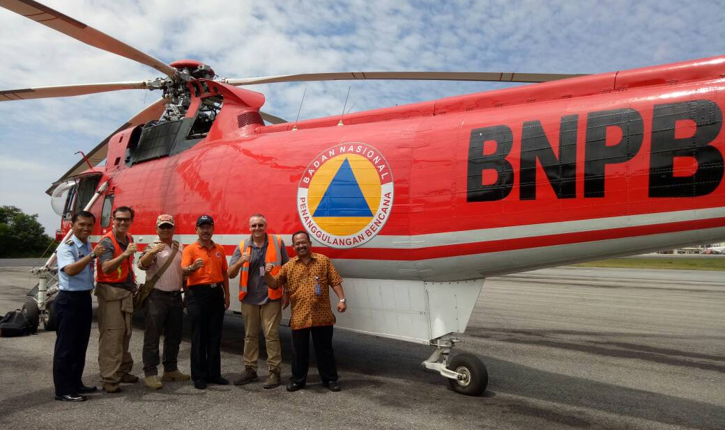 Tiga Helikopter Bantuan BNPB Mulai Bertugas di Riau 