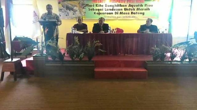 Syamsurizal Pimpin PRSI Riau 2016-2020
