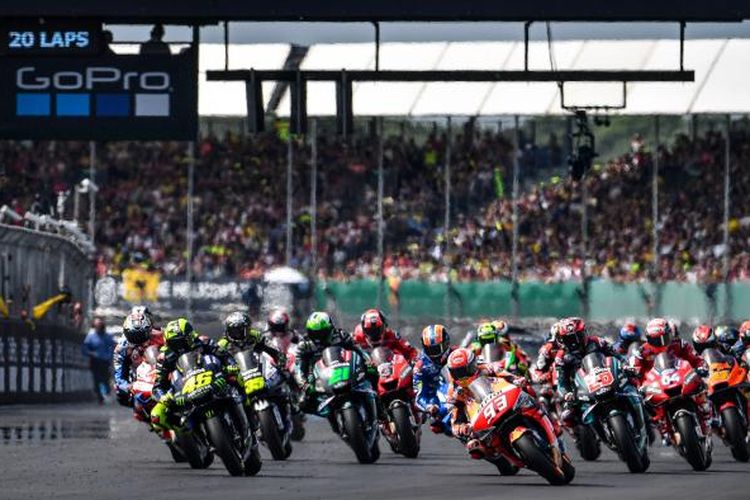 Cuaca Buruk, Kualifikasi MotoGP Australia Hari Ini Dibatalkan 