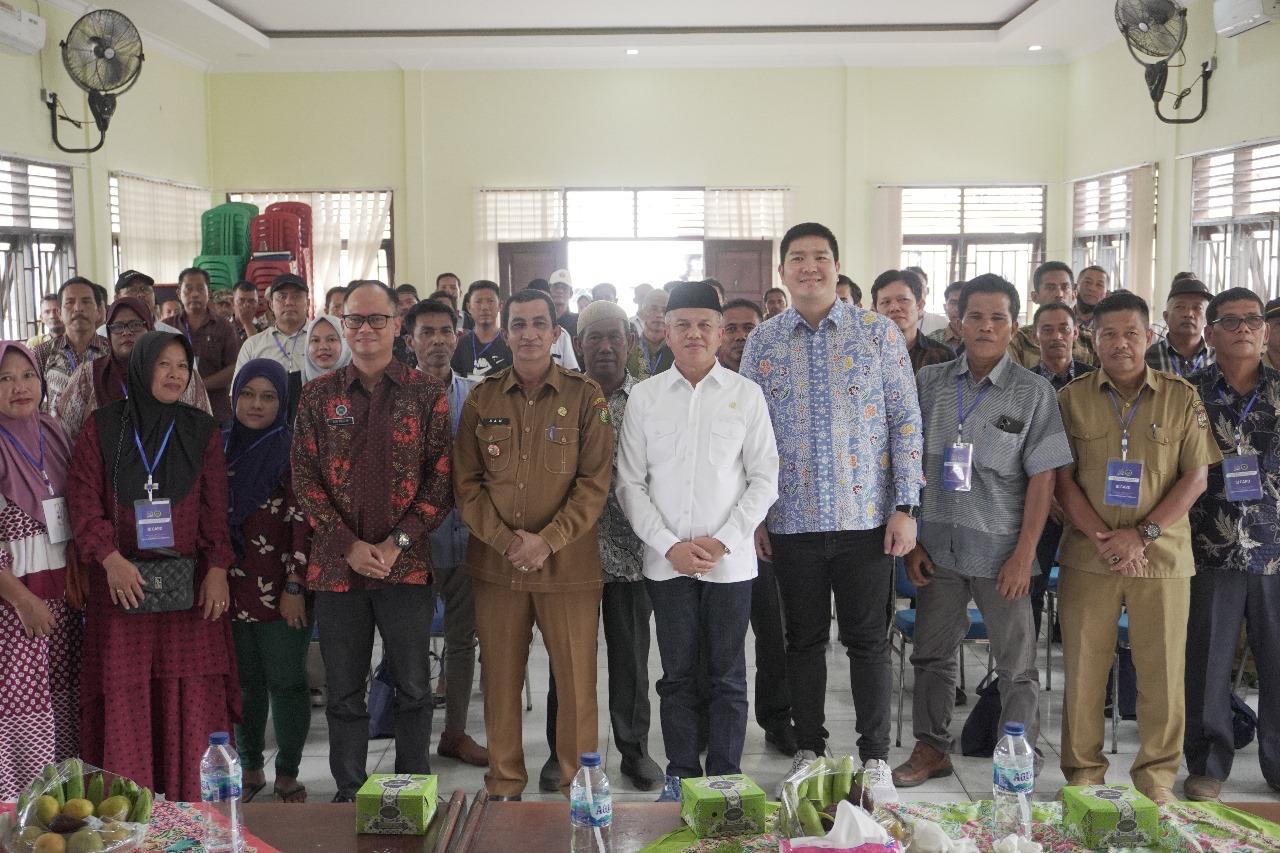 Datangi Masyarakat Petapahan, DPR RI Bersama BGN Sosialisasikan Makan Bergizi Gratis