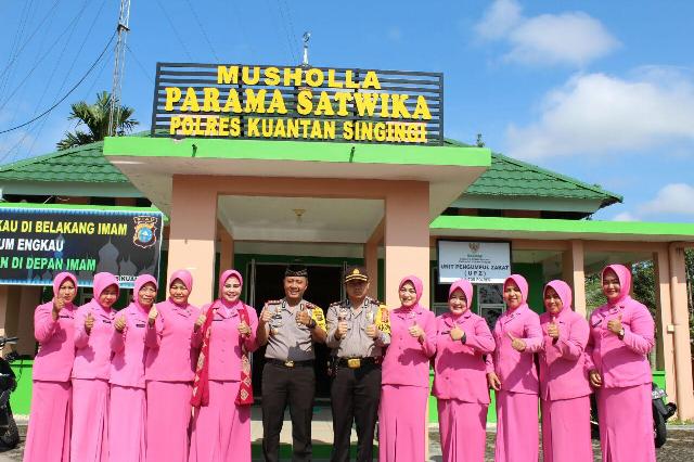 Musala Polres Kuansing Diberi Nama Parama Satwika, Ini Maknanya