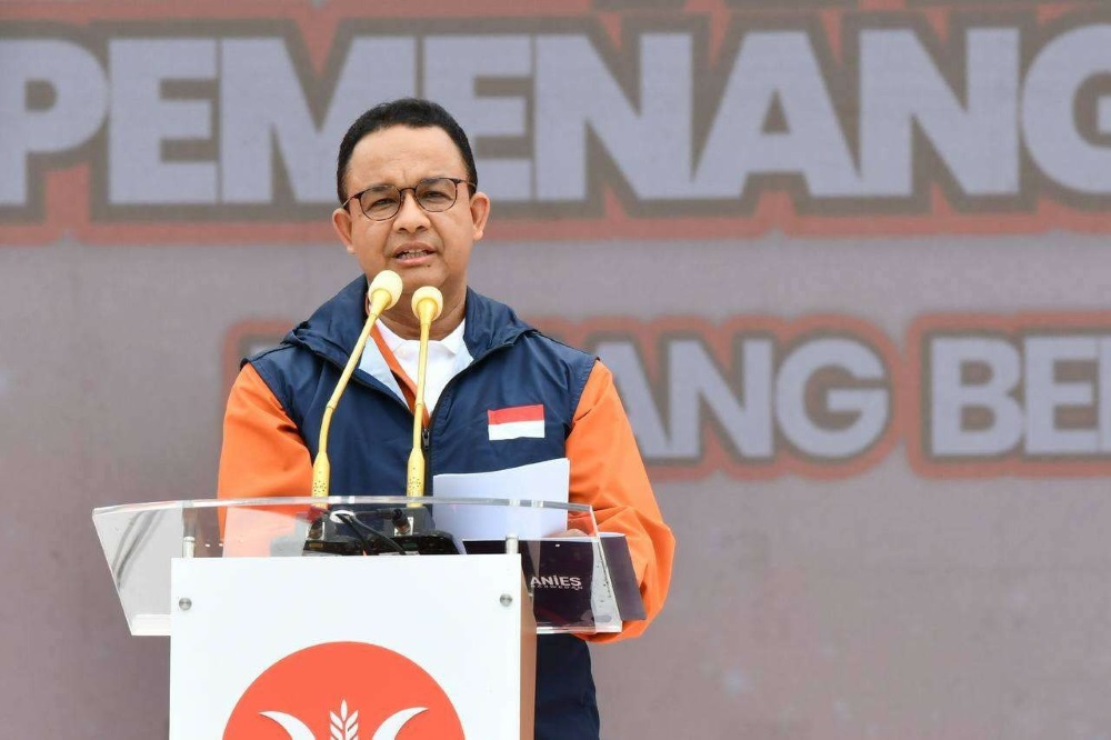 Anies Singgung Kepemimpinan Soekarno hingga Jokowi